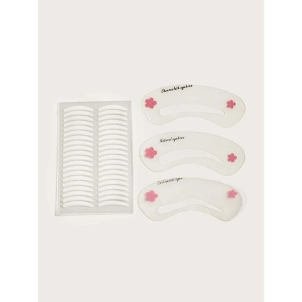 EYE LIFT TAPE STRIPS AND EYEBROW SHAPING STENCILS
